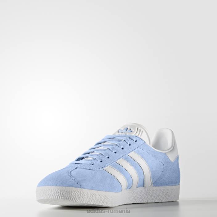 Adidas pantofi gazele cer bărbați cer/alb/auriu metalic 2JBN5965