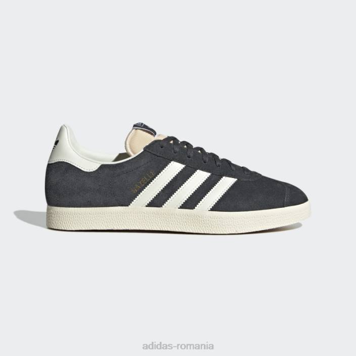 Adidas pantofi gazele de carbon bărbați carbon/alb 2JBN3995