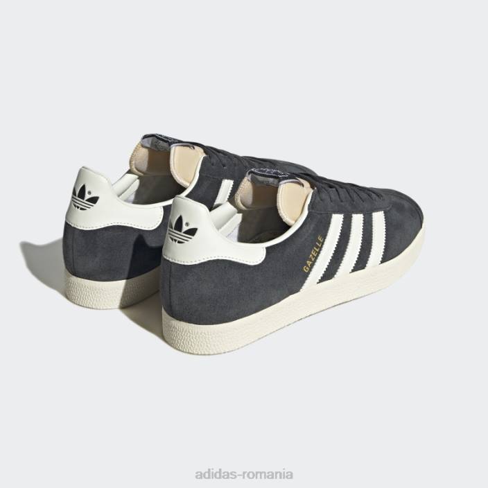 Adidas pantofi gazele de carbon bărbați carbon/alb 2JBN3995
