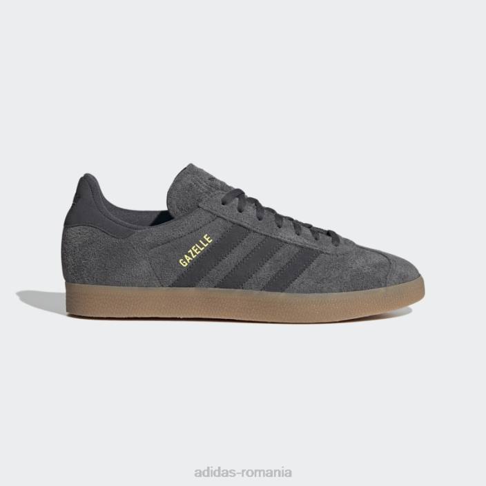 Adidas pantofi gazelle carbon bărbați gri/carbon/gumă 2JBN12202