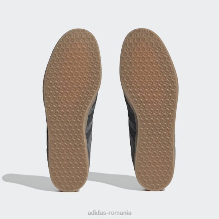 Adidas pantofi gazelle carbon bărbați gri/carbon/gumă 2JBN12202