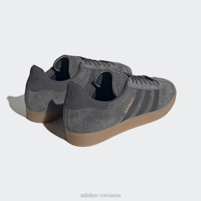 Adidas pantofi gazelle carbon bărbați gri/carbon/gumă 2JBN12202