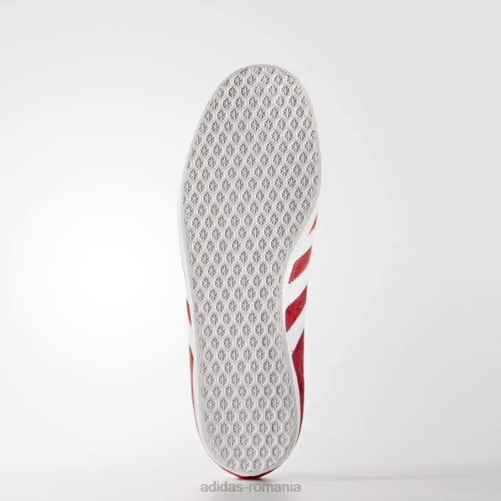 Adidas pantofi gazelle roșii adidas bărbați roșu/alb/auriu metalic 2JBN4281