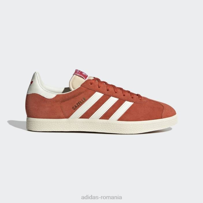 Adidas pantofi gazelle roșii adidas bărbați rosu alb 2JBN3954