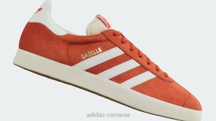 Adidas pantofi gazelle roșii adidas bărbați rosu alb 2JBN3954