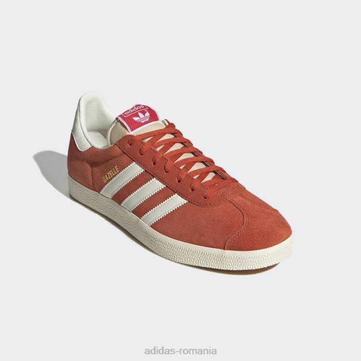 Adidas pantofi gazelle roșii adidas bărbați rosu alb 2JBN3954