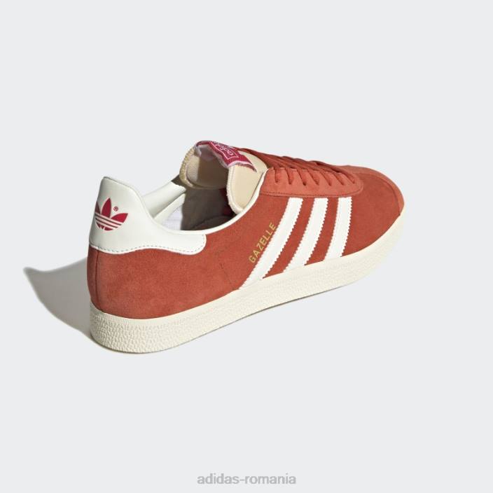 Adidas pantofi gazelle roșii adidas bărbați rosu alb 2JBN3954