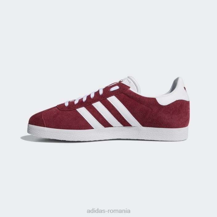Adidas pantofi gazelle visiniu adidas bărbați visiniu/alb/auriu metalic 2JBN3936