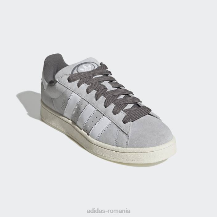 Adidas pantofi gri campus anilor 00 bărbați gri/alb 2JBN65