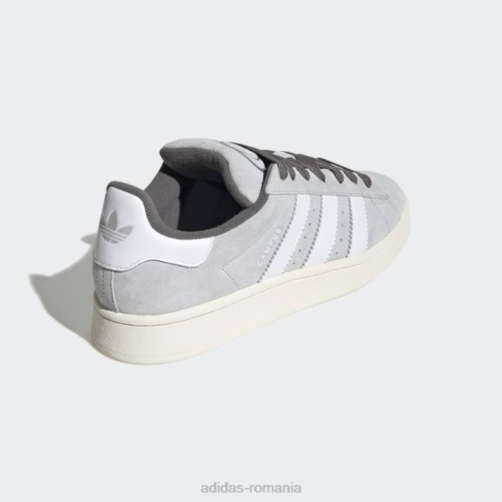 Adidas pantofi gri campus anilor 00 bărbați gri/alb 2JBN65