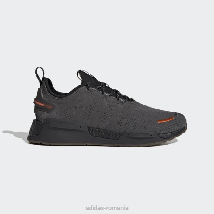 Adidas pantofi gri nmd-r1 v3 bărbați gri/negru/gumă 2JBN665