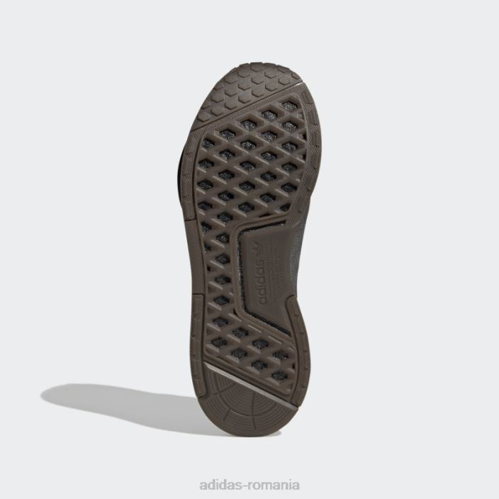 Adidas pantofi gri nmd-r1 v3 bărbați gri/negru/gumă 2JBN665