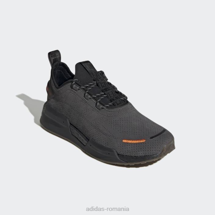 Adidas pantofi gri nmd-r1 v3 bărbați gri/negru/gumă 2JBN665