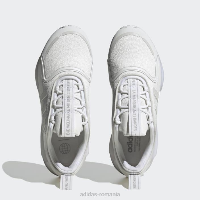 Adidas pantofi gri nmd-v3 bărbați alb/gri 2JBN101