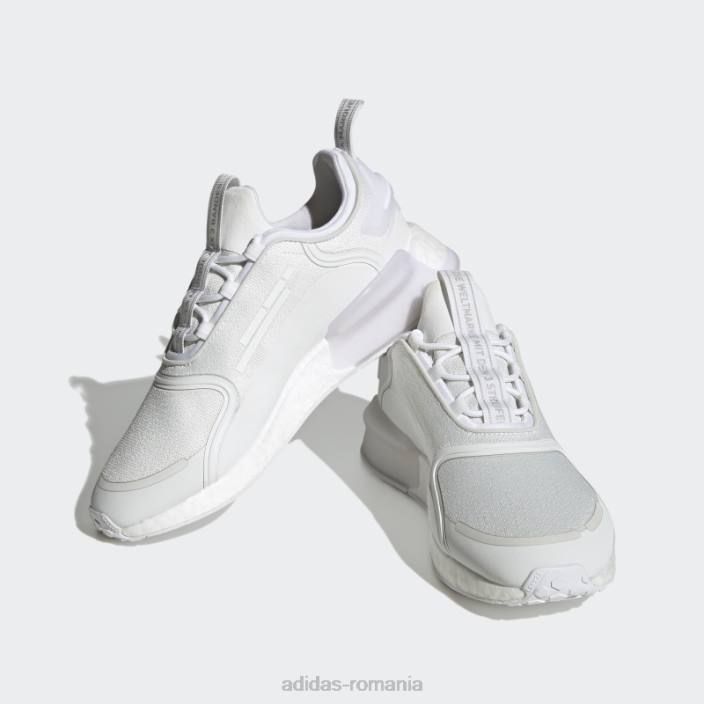 Adidas pantofi gri nmd-v3 bărbați alb/gri 2JBN101