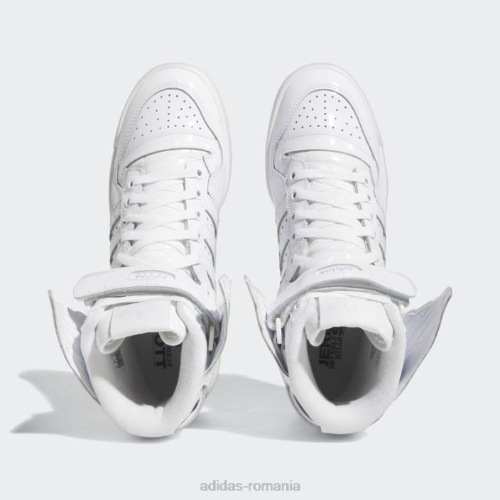 Adidas pantofi jeremy scott opal wings 4.0 alb bărbați alb negru 2JBN4016