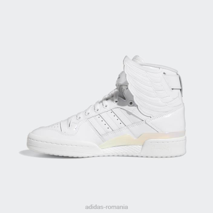 Adidas pantofi jeremy scott opal wings 4.0 alb bărbați alb negru 2JBN4016