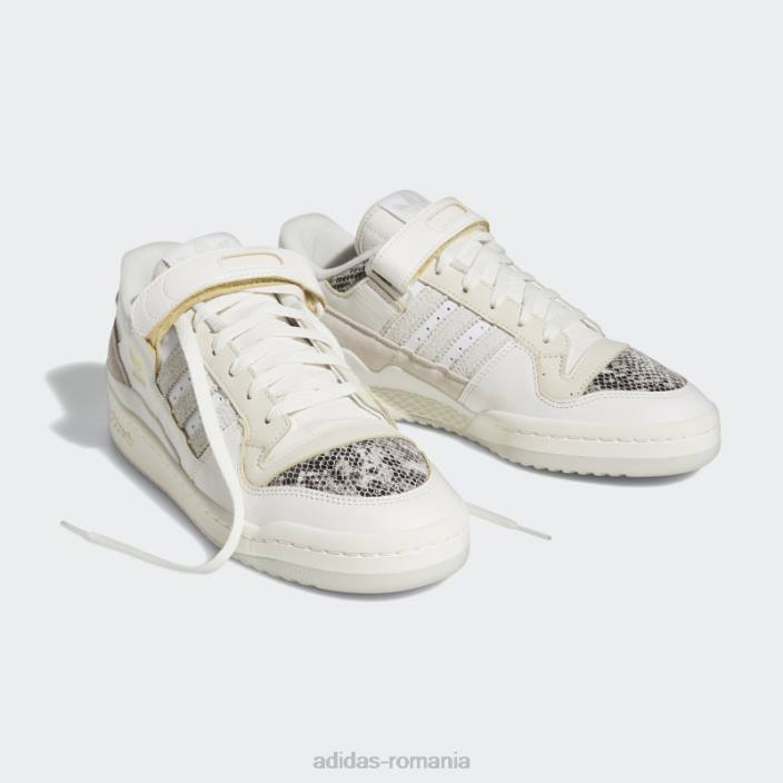 Adidas pantofi joase forum gri orbit 84 bărbați alb/orbit gri 2JBN153