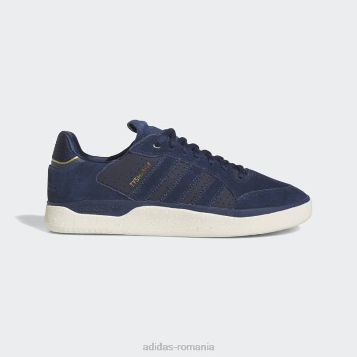 Adidas pantofi mici tyshawn bleumarin bărbați bleumarin/auriu metalic 2JBN232