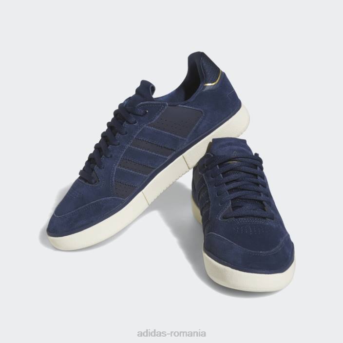 Adidas pantofi mici tyshawn bleumarin bărbați bleumarin/auriu metalic 2JBN232