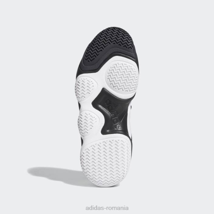 Adidas pantofi negri din top zece 2000 bărbați negru/alb/argintiu 2JBN4510