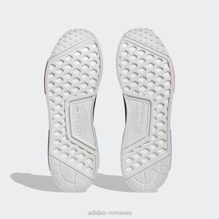 Adidas pantofi negri nmd-r1 x andré saraiva bărbați alb negru 2JBN4247