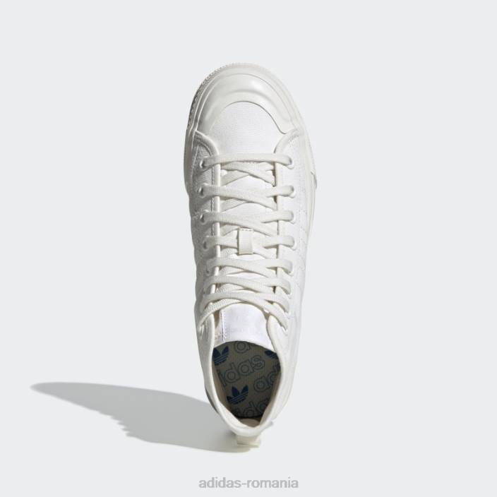 Adidas pantofi nizza alb rf hi bărbați alb 2JBN60