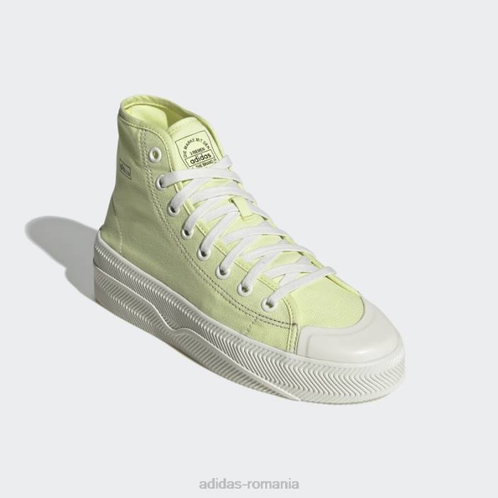 Adidas pantofi nizza galbeni bărbați galben/alb 2JBN506