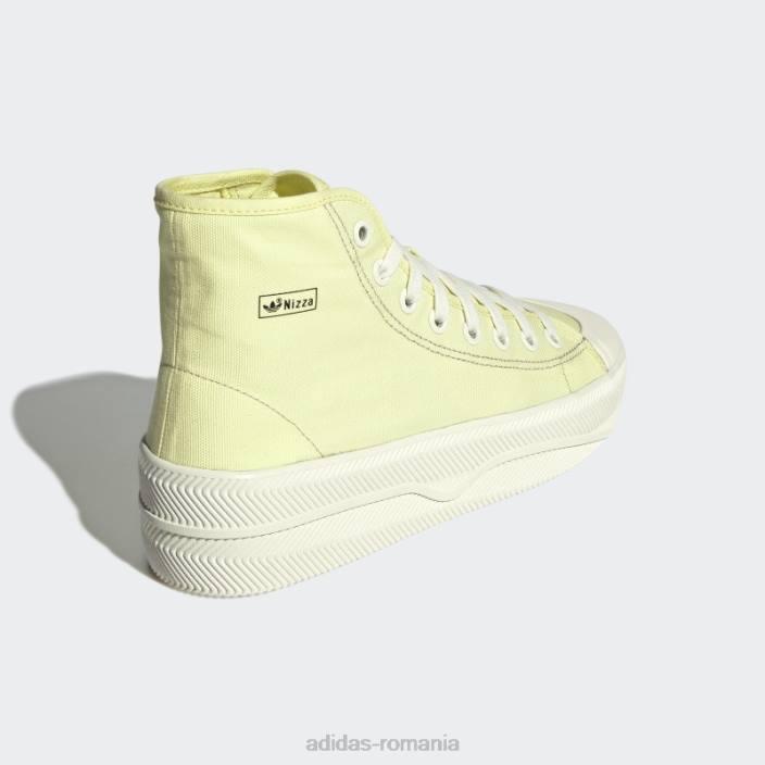 Adidas pantofi nizza galbeni bărbați galben/alb 2JBN506