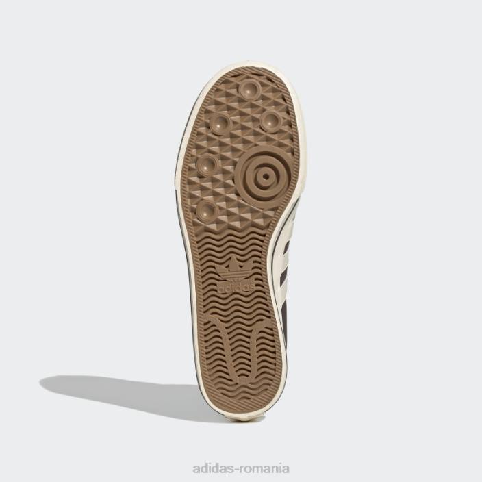 Adidas pantofi nizza hi rf gri bărbați gri/alb 2JBN464