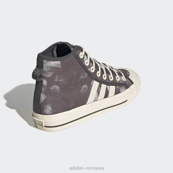 Adidas pantofi nizza hi rf gri bărbați gri/alb 2JBN464