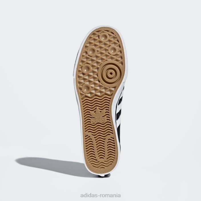 Adidas pantofi nizza negri bărbați alb negru 2JBN4382