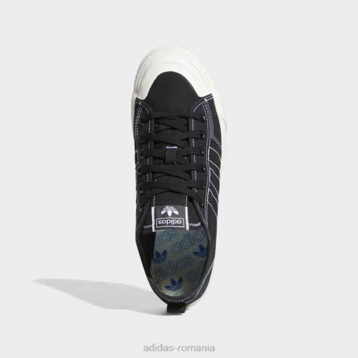 Adidas pantofi nizza rf negri adidas bărbați alb negru 2JBN660