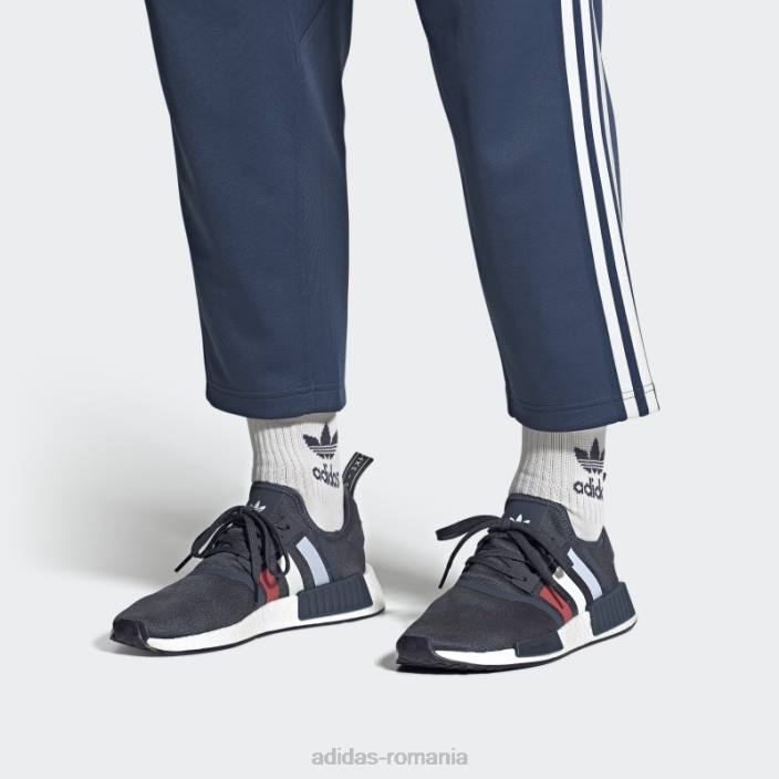Adidas pantofi nmd-r1 bleumarin bărbați bleumarin/alb tentă/rosu glorie 2JBN3895