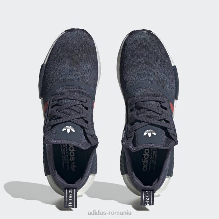 Adidas pantofi nmd-r1 bleumarin bărbați bleumarin/alb tentă/rosu glorie 2JBN3895