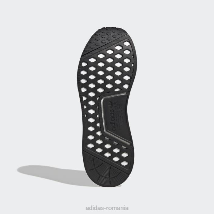 Adidas pantofi nmd-r1 v2 gri adidas bărbați gri/negru/alb 2JBN1398