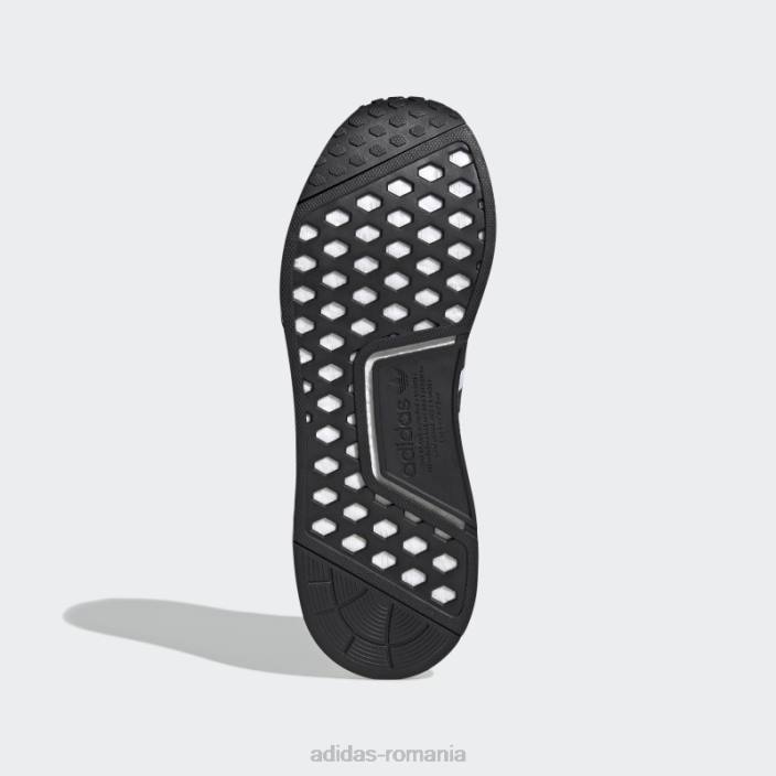Adidas pantofi nmd-r1 v2 negru fierbinte bărbați alb negru 2JBN638
