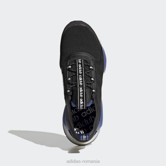 Adidas pantofi nmd-r1 v3 negri bărbați negru/alb/albastru regal 2JBN4567