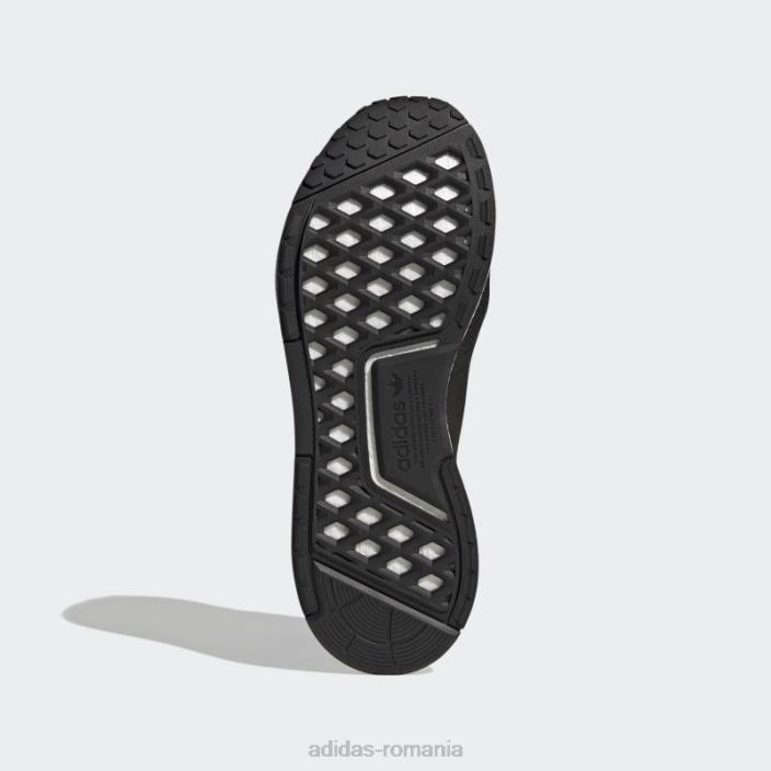 Adidas pantofi nmd-r1 v3 negri bărbați negru/alb/albastru regal 2JBN4567