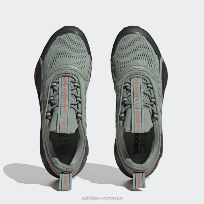 Adidas pantofi nmd-v3 verde argintiu bărbați verde argintiu/carbon/gri 2JBN1367