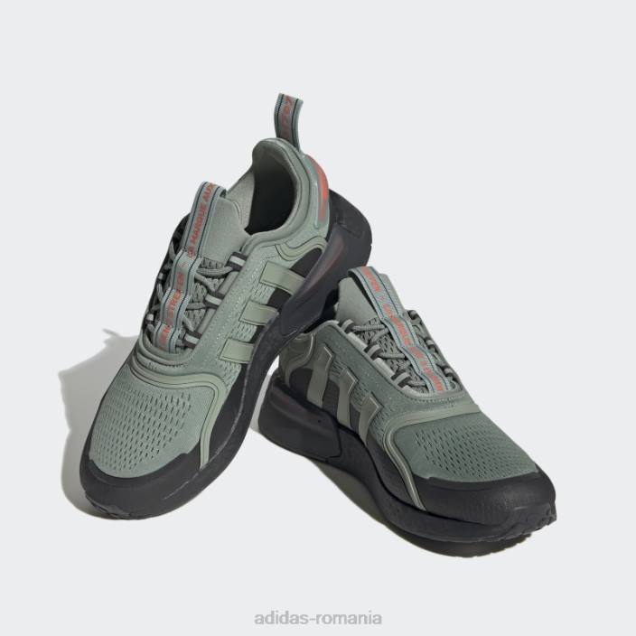 Adidas pantofi nmd-v3 verde argintiu bărbați verde argintiu/carbon/gri 2JBN3931