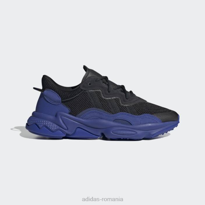 Adidas pantofi ozweego negri bărbați negru/albastru 2JBN4622