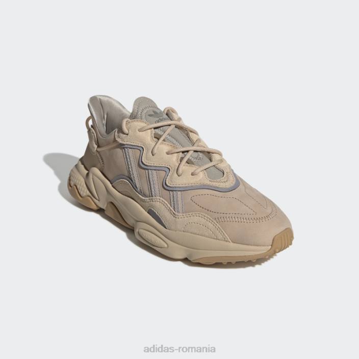 Adidas pantofi ozweego pale nud adidas bărbați nud pal/maro deschis/rosu 2JBN3894
