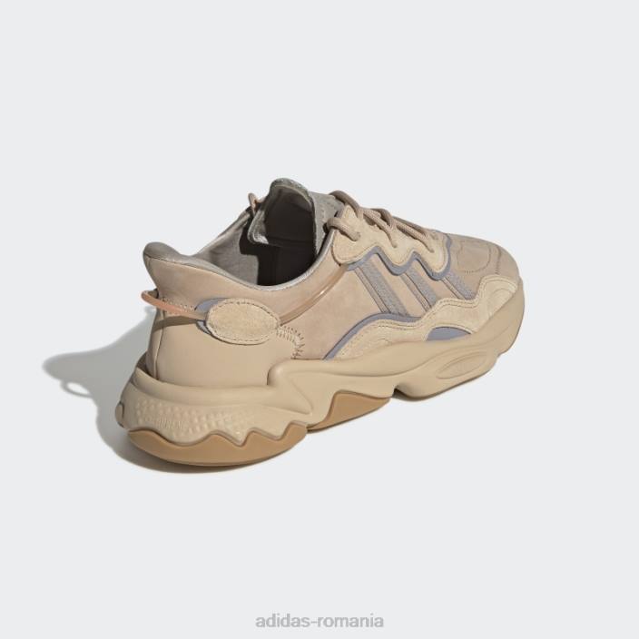 Adidas pantofi ozweego pale nud adidas bărbați nud pal/maro deschis/rosu 2JBN3894