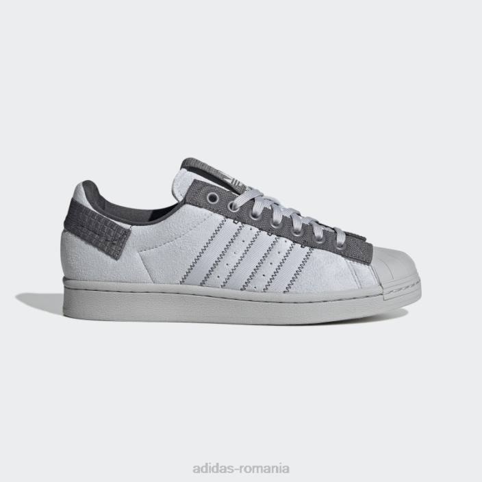 Adidas pantofi parley superstar gri bărbați gri 2JBN4498