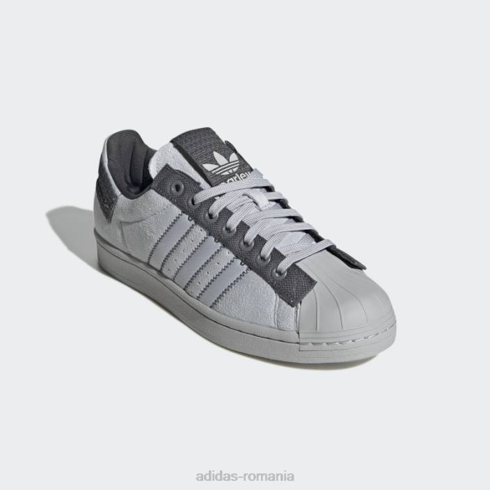 Adidas pantofi parley superstar gri bărbați gri 2JBN4498