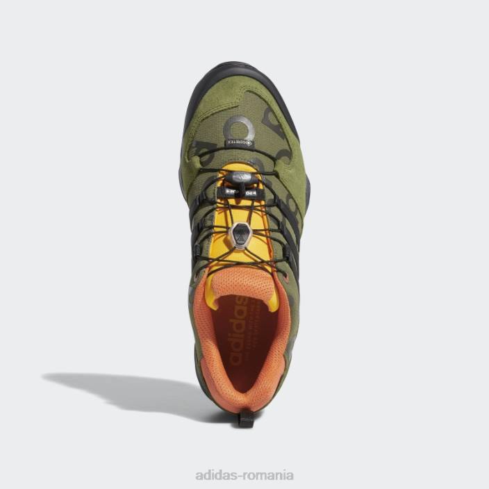 Adidas pantofi pine pop swift r2 gtx bărbați pin/negru/galben 2JBN346
