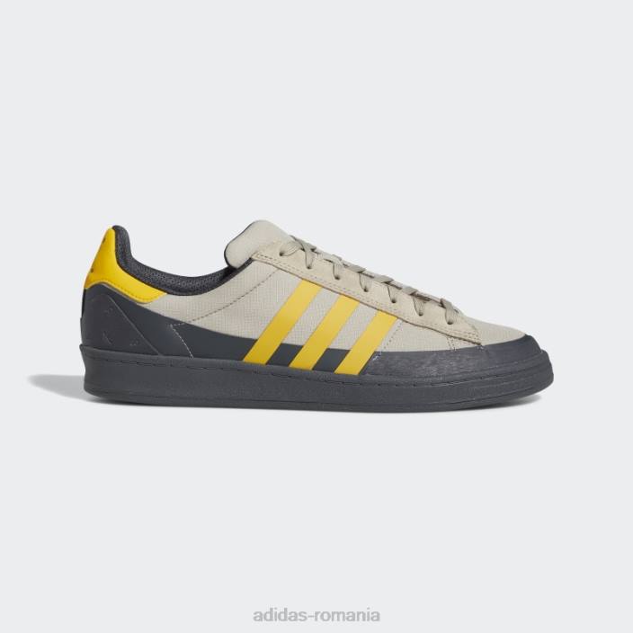 Adidas pantofi pop campus adv gri adidas bărbați gri/auriu/maro 2JBN4308