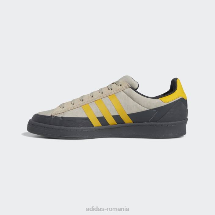 Adidas pantofi pop campus adv gri adidas bărbați gri/auriu/maro 2JBN4308