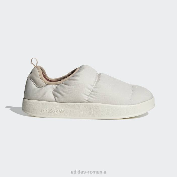 Adidas pantofi puffylette aluminiu bărbați aluminiu/alb/gri 2JBN4724